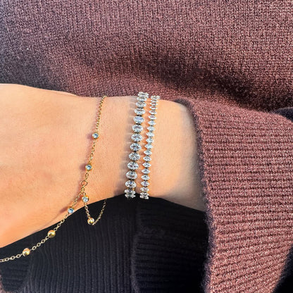 Alina Tennis Bracelet