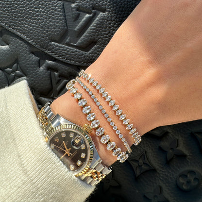 Dahlia Tennis Bracelet