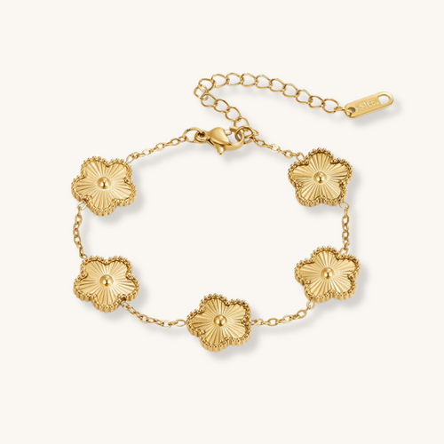 Golden Clover Bracelet