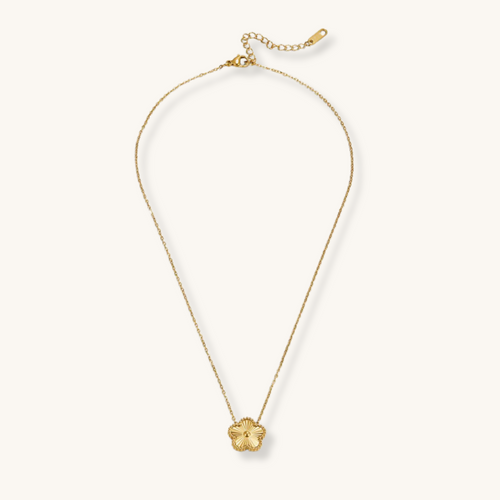 Golden Clover Necklace
