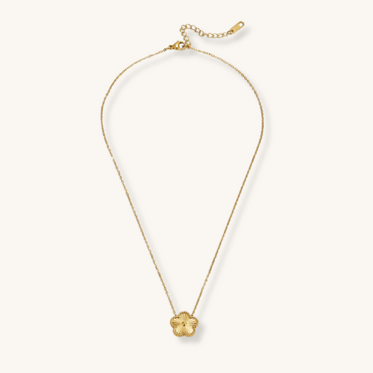 Golden Clover Necklace