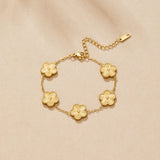 Golden Clover Bracelet