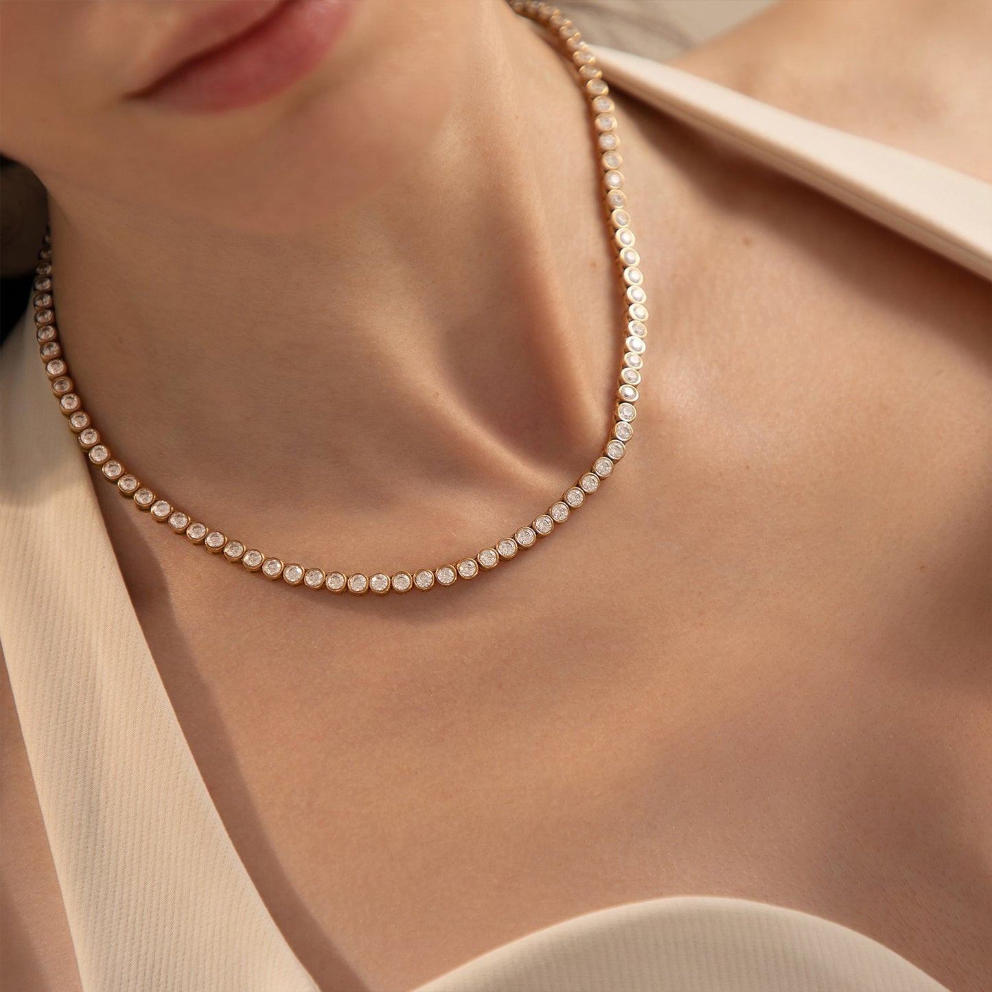 Sienna Tennis Necklace