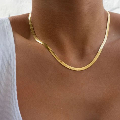Alana Herringbone Necklace